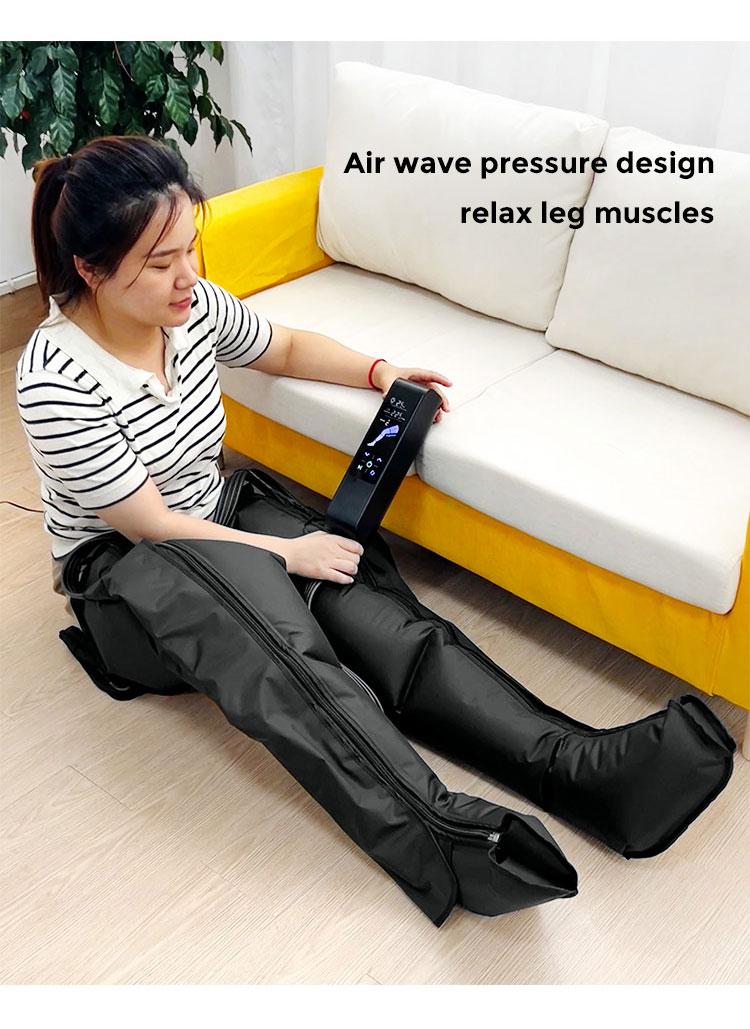Sports recovery boots air compression leg massagers for circulation 4 Air leg massager 5 2