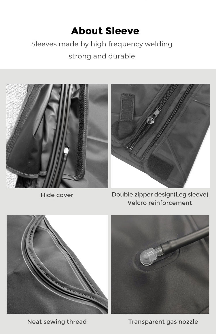 Sports recovery boots air compression leg massagers for circulation 8 Air leg massager 9