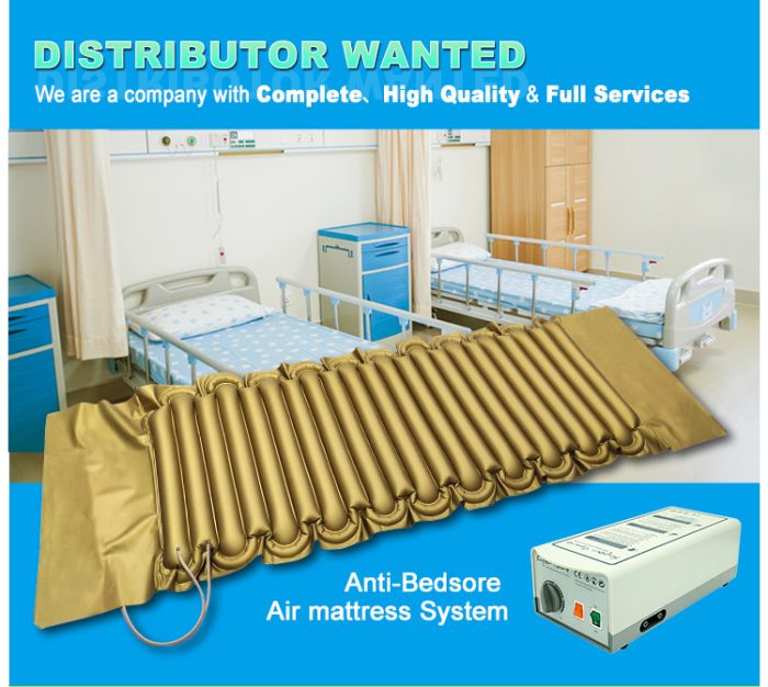 Anti bedsore medical grade pvc care hospital bed air mattress