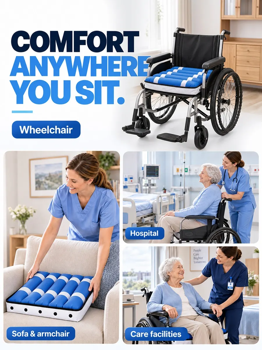 Enhance Wheelchair Comfort with Senyang's Wheelchair Air Cushion 7 custom wheelchair cushion