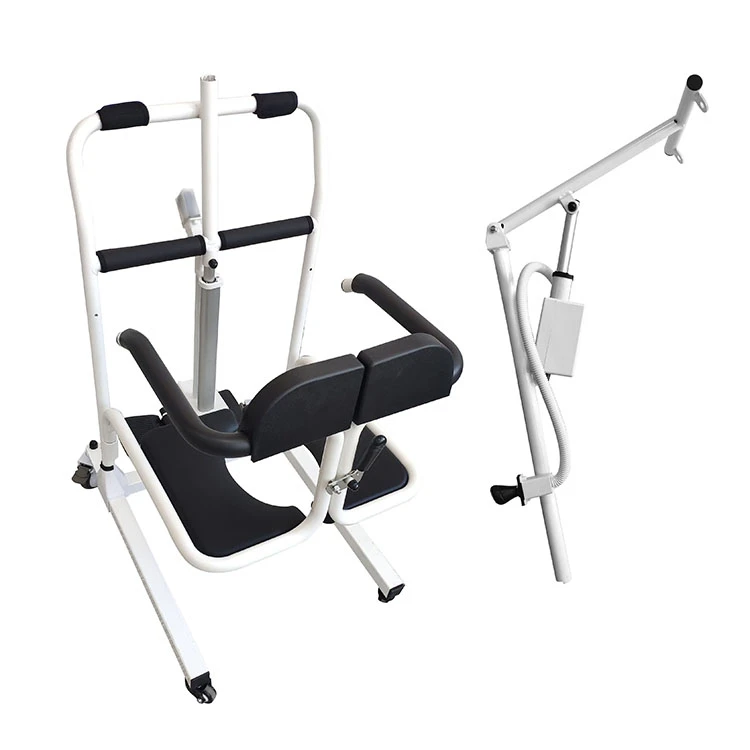 Patient Transfer Chair with Commode