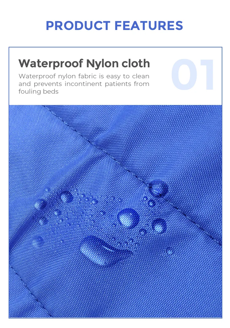 coussin de transfert avec poignées