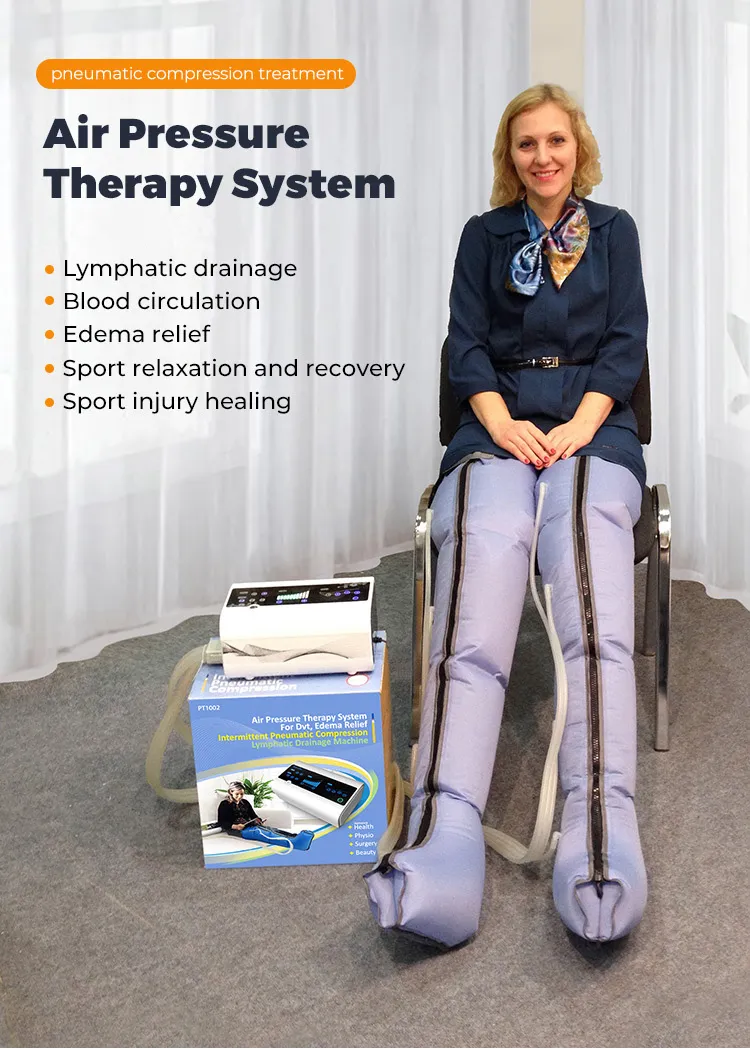 Air leg massagers