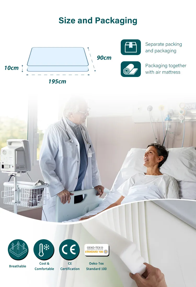 memory foam mattress for hospital bed