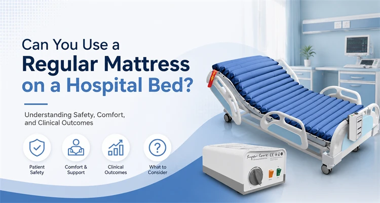 matelas de lit d'hôpital