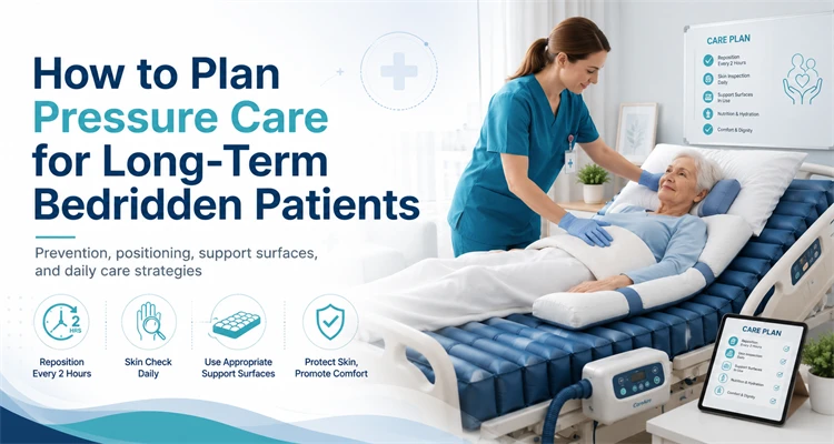 How to Plan Pressure Care for Long-Term Bedridden Patients