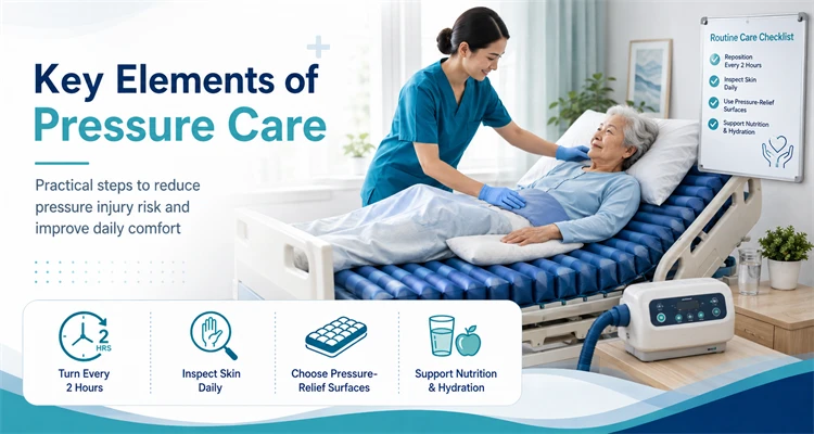 How to Plan Pressure Care for Long-Term Bedridden Patients 2 уход за давлением